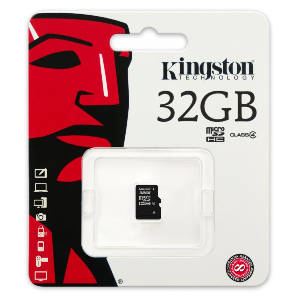 Карта пам'яті Kingston microSDHC 32GB Class 10 UHS-I R45/W10MB/s